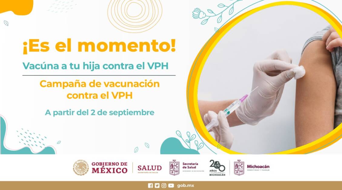 SSM amplía campaña de vacunación contra Virus del Papiloma Humano