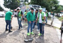Partido Verde Morelia mantendrá campaña para reparar baches en Morelia de manera permanente