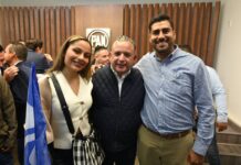 Respalda Poncho Chávez a Carlos Quintana en su registro por la dirigencia estatal del PAN