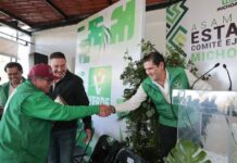 Resalta Ernesto Núñez crecimiento del PVEM en el estado