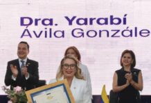 Cabildo de Zamora reconoce la trayectoria de Yarabí Ávila