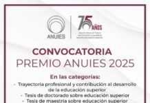 UMSNH invita a la comunidad académica nicolaita a participar en la convocatoria del Premio ANUIES 2025