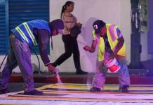 Avanzan trabajos de balizamiento en Zacapu, habrá mayor seguridad vial: Mónica Valdez