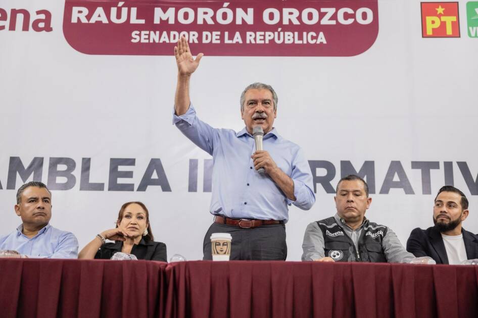 Por la unidad y en respaldo a Claudia Sheinbaum, recorreré Michoacán: Morón