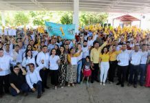 Desde Huetamo, convoca Brissa Arroyo a la unidad partidista