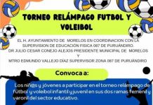Reafirma Ayuntamiento de Morelos impulso de la educación y el deporte en el municipio