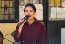 Inicia Mónica Valdez construcción de techumbre en Escuela Primaria Josefa Ortiz de Domínguez