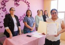 Entrega González Sánchez certificados en el Estándar de Competencia para el Cuidado Básico de la Persona Adulta Mayor en Domicilio