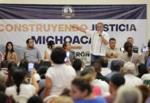 Condena Raúl Morón actos hostiles en asamblea informativa sobre elección judicial