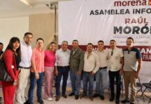 Raúl Morón recibe a Olivio López en su equipo político en Michoacán