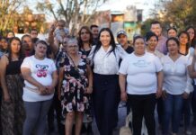 Adriana Campos se reúne con familias de Jacona y acuerdan trabajo conjunto para impulsar proyectos sociales