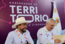 Humberto Jiménez celebra anuncio del Gobernador de construcción de mercado municipal en Los Reyes