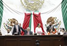 Reconoce 76 Legislatura el término Gobernadora en Constitución Michoacana