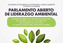 Grupo Parlamentario del Verde llama a participar en el Parlamento Abierto de Liderazgo Ambiental 2025*Se busca fomentar el liderazgo y la participación activa de la ciudadanía en la construcción de un futuro sostenible