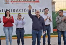 Eric Gaona entrega obras claves en Tarímbaro: rescatan unidad deportiva y transforman vialidad en Fracc.Galaxia