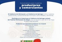Quiroga estará presente en el Festival Michoacán de Origen 2025
