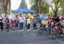 Impulsa Quiroga el deporte desde la infancia con exitosa Primera Carrera Ciclista Infantil