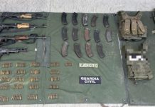 SSP y Defensa aseguran más de 350 cartuchos y cuatro fusiles en Buenavista