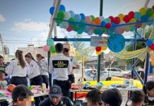Policía Morelia celebra en grande con niñas y niños, en la Feria de la Niñez “Juguemos por la paz”