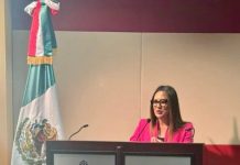 Mónica Valdez Pulido visita instituciones en Nebraska y agradece apoyo para bomberos de Zacapu