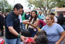 Con regalos y diversión, celebra el PVEM el Día de la Niñez en Morelia