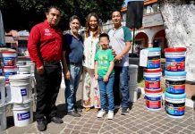 Continúa entrega de materiales a escuelas en Zacapu