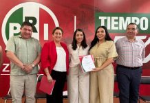 Respalda Adriana Campos Huirache nuevas dirigencias del ONMPRI Zamora