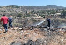 El Ayuntamiento de Morelos actúa con prontitud y eficacia ante incendio en el basurero municipal