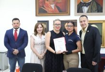 Ustedes son nuevos liderazgos a los que tenemos que impulsar, señala Yarabí Ávila ante estudiantes de Seguridad Pública