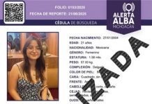 Desactiva Fiscalía General Alerta Alba, tras localizar a una joven reportada como desaparecida en Morelia