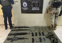 Aseguradas cuatro armas largas y tres vehículos, uno con blindaje, en Apatzingán: SSP