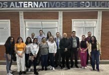 Visitan estudiantes de Derecho las instalaciones del Centro de Mecanismos Alternativos de Solución de Controversias