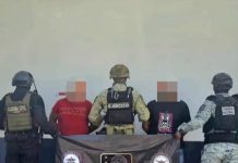 SSP y Defensa detienen a dos hombres armados en Buenavista