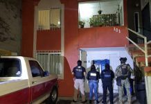 Fiscalía General asegura más de mil 200 dosis de metanfetamina durante cateos realizados en Morelia