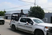 En el marco de la Estrategia Antiextorsión, FGE, SEDENA, SSPC, GN y GC, detienen a cuatro personas, dos de ellas con orden de aprehensión por secuestro y extorsión